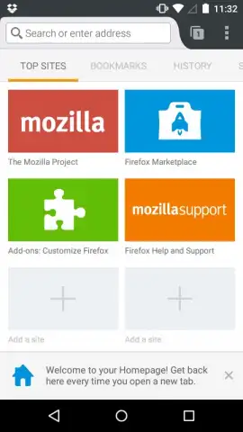 Firefox Beta скриншот 1