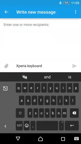 Teclado Xperia скриншот 5