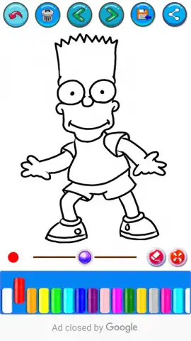 Simsson Coloring Book скриншот 4