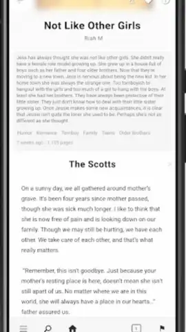 Quotev скриншот 7
