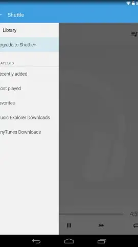Shuttle Music Player скриншот 1