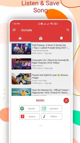 Y2Mate - YouTube Downloader скриншот 1