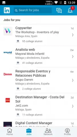 LinkedIn Lite скриншот 4