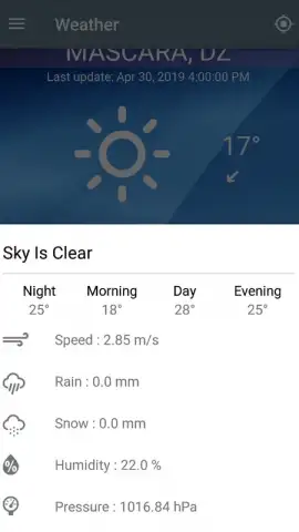 Free Weather Forecast скриншот 4
