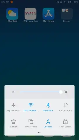 Launcher iOS 16 скриншот 5