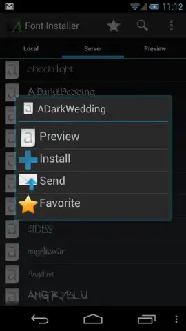 Font Installer скриншот 2