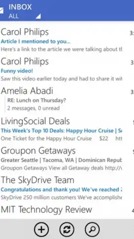 Outlook.com скриншот 6