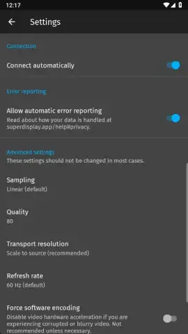 SuperDisplay - Virtual Monitor скриншот 14