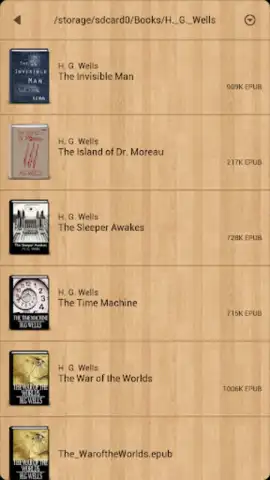 Cool Reader GL скриншот 11
