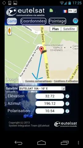 Eutelsat satellite finder скриншот 4