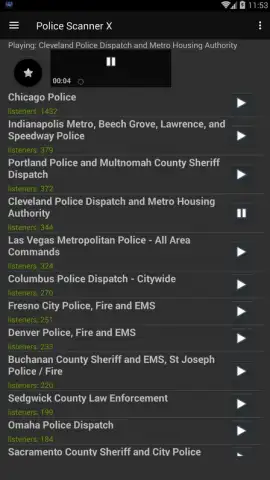 Police Scanner X скриншот 4