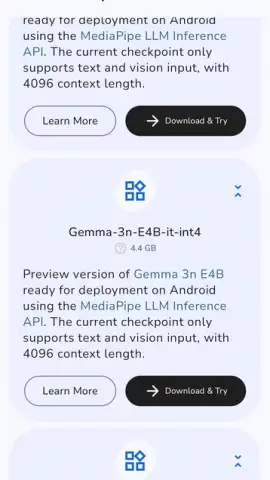 Google AI Edge Gallery скриншот 7