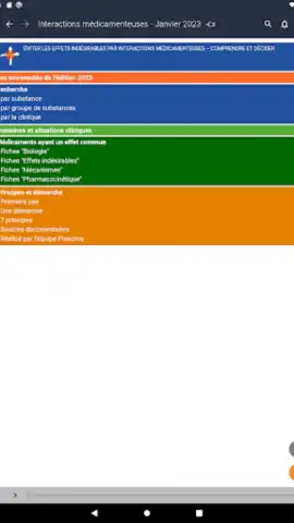 Application Prescrire скриншот 12