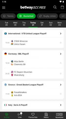 Betway Scores скриншот 6