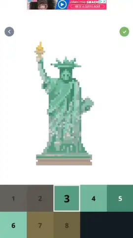 Pixel Art - Color by Number Book скриншот 6
