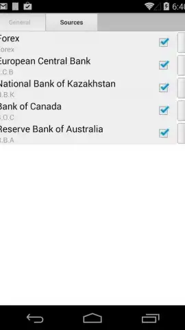 Daily Currency Rates скриншот 4