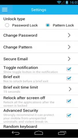 Super App Lock скриншот 4