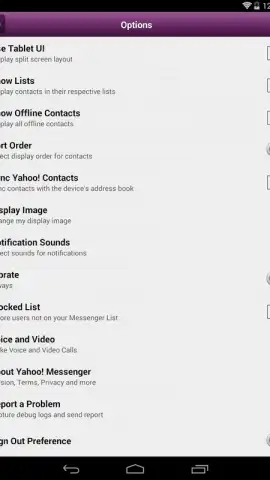 Yahoo Messenger скриншот 3