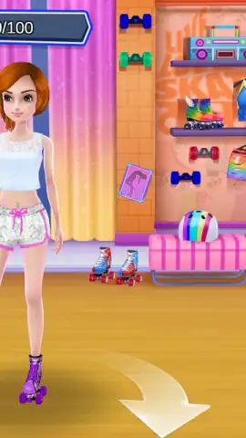 Roller Skating Girls - Dance on Wheels скриншот 6