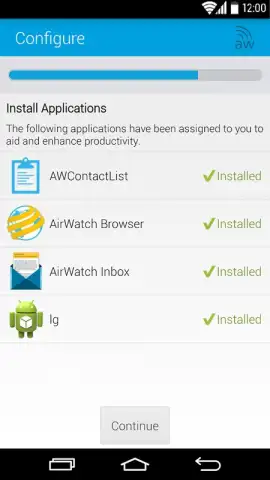 AirWatch Agent скриншот 17