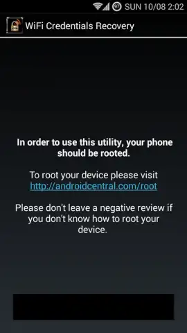 WiFi Credentials Recovery★ROOT скриншот 1
