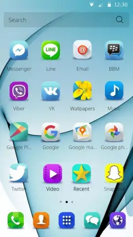 Samsung Launcher скриншот 3