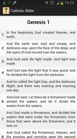 Catholic Bible скриншот 4