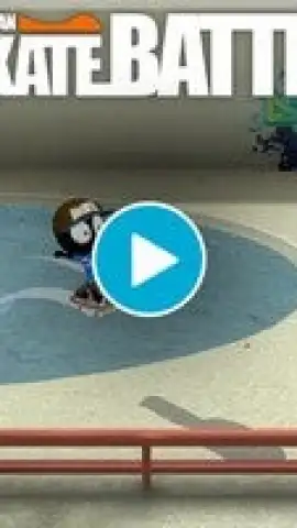 Stickman Skate Battle скриншот 1