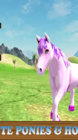 Pony Horse Simulator Kids 3D скриншот 6