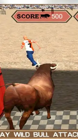 Angry Bull Attack Arena Sim 3D скриншот 11