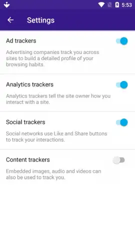 Keepsafe Browser скриншот 5