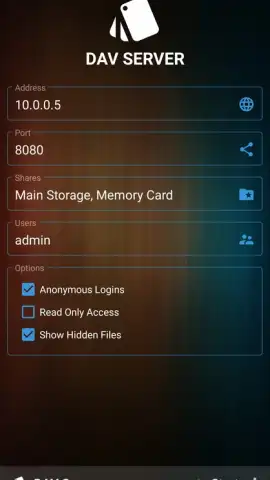 WebDav Server скриншот 4