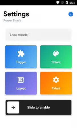 Power Shade: Notification Bar Changer & Manager скриншот 1