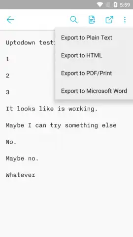 iA Writer скриншот 7