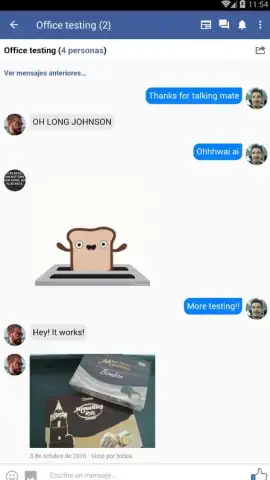 Lite Messenger FB скриншот 16