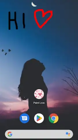Paint Love - widget for couple скриншот 4
