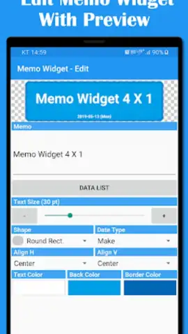 D-Day Counter & Memo Widget скриншот 4