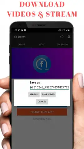 Easy Download Video For Facebok скриншот 1