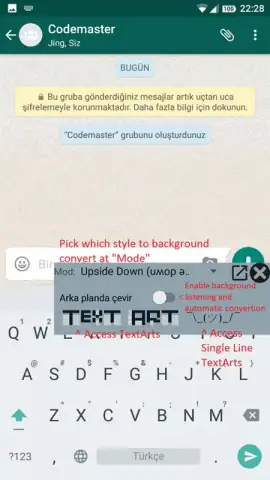 Upside Down Chat+ скриншот 3