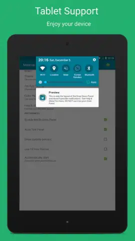 Material Status Bar скриншот 1