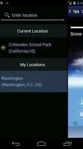 Freemeteo скриншот 3