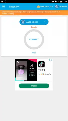 SuperVPN Fast VPN Client скриншот 1