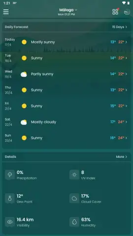 Clima – Weather Forecast скриншот 7