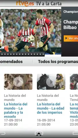 RTVE Play скриншот 21