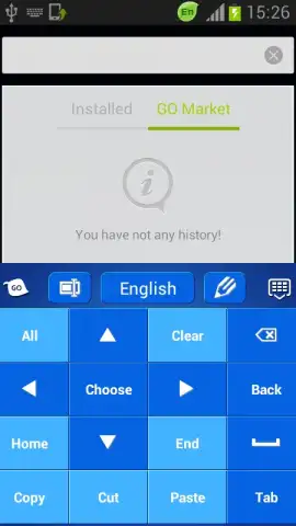 Blue Keyboard скриншот 3