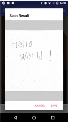 Document Scanner Demo скриншот 2