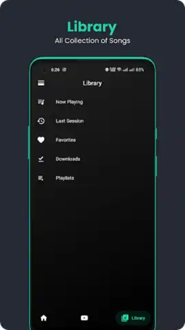 Musify-Online Music Player скриншот 3