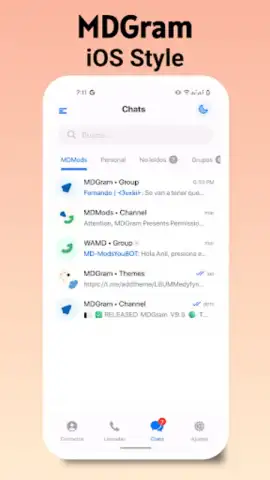 MDGram Messenger скриншот 3