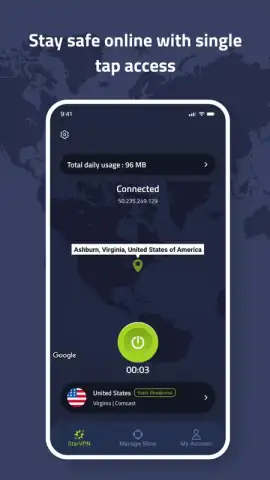 StarVPN - Free Private & Secure VPN скриншот 4