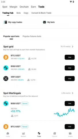 Bitget скриншот 1